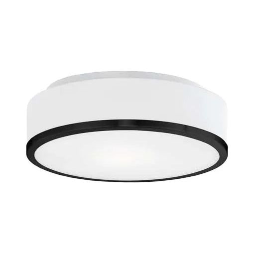 Kuzco Lighting - Charlie LED Flush Mount - FM6012-BK-5CCT | Montreal Lighting & Hardware