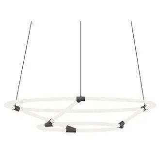 Kuzco Lighting - Chicago Loop LED Chandelier - CH95942-BK | Montreal Lighting & Hardware