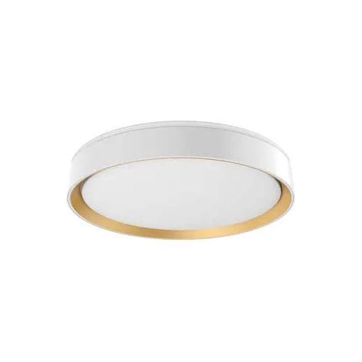 Kuzco Lighting - Essex LED Flush Mount - FM43916-WH/GD-5CCT | Montreal Lighting & Hardware