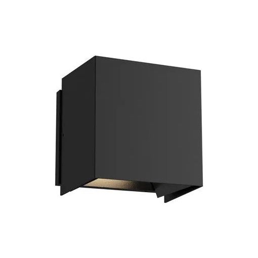 Kuzco Lighting - Helsinki LED Exterior Wall Sconce - EW48006-BK-UNV | Montreal Lighting & Hardware