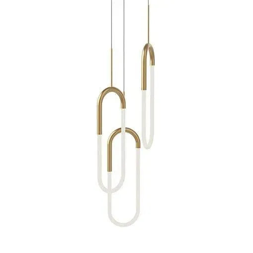 Kuzco Lighting - Huron LED Pendant - MP95103-BG | Montreal Lighting & Hardware