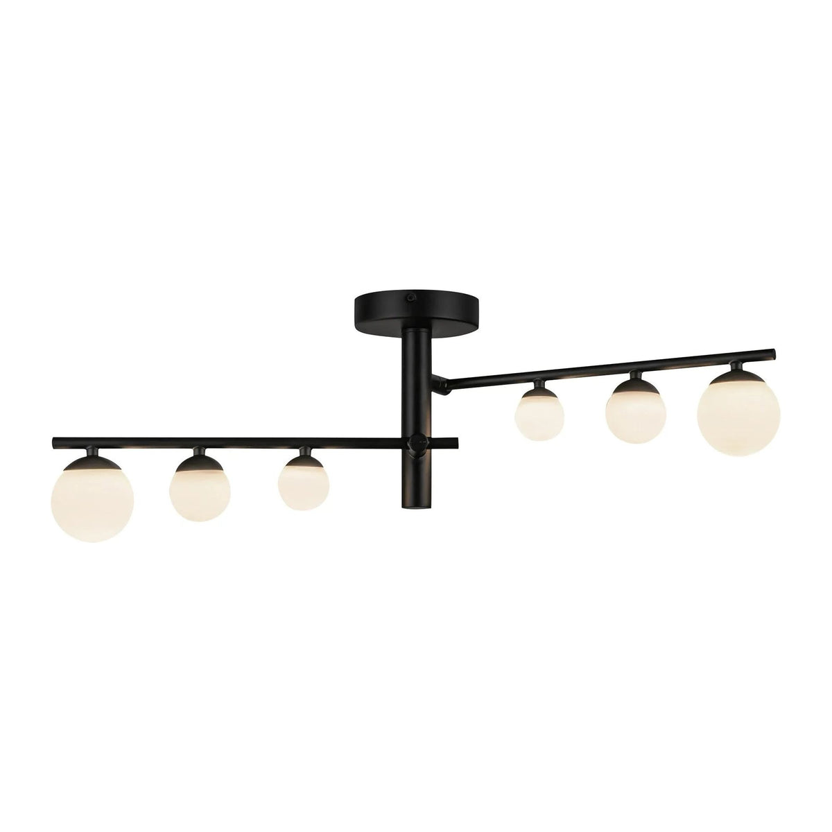 Kuzco Lighting - Juniper LED Semi-Flush Mount - SF55525-BK/OP | Montreal Lighting & Hardware