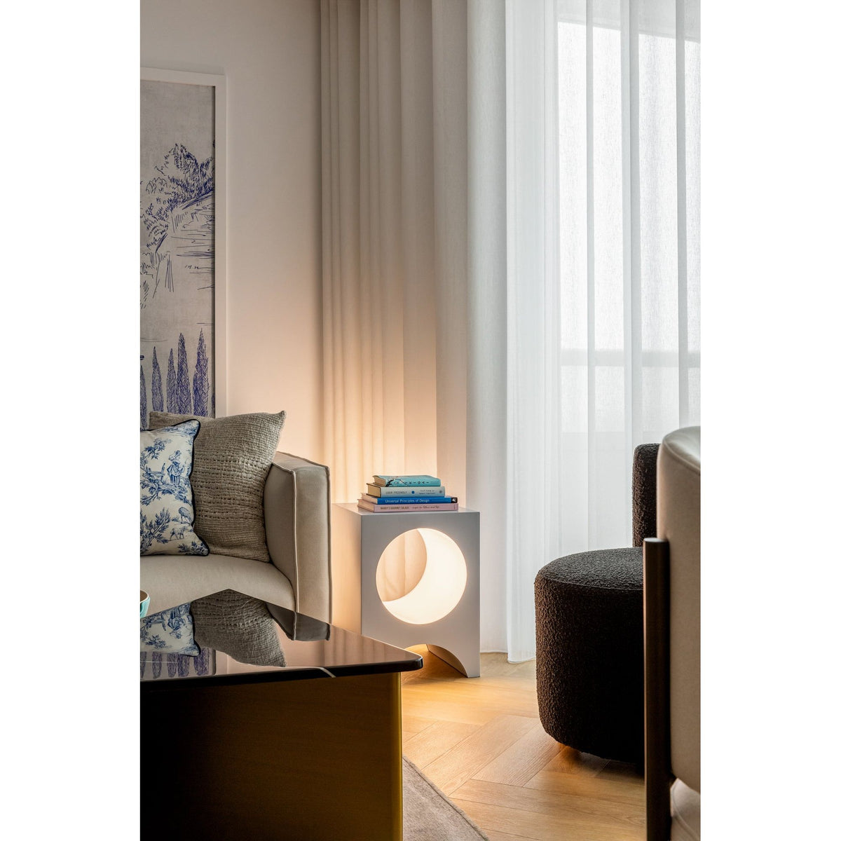 Kuzco Lighting - Lunar LED Table Lamp - TL81020-GB | Montreal Lighting & Hardware