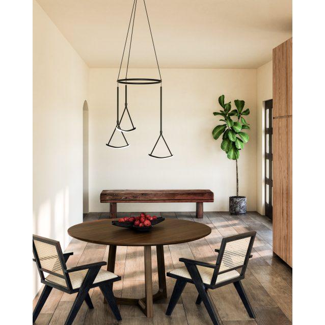 Kuzco Lighting - Mobil LED Chandelier - CH81527-BK | Montreal Lighting & Hardware