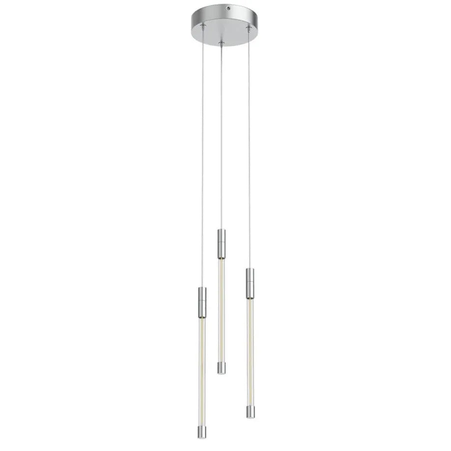 Kuzco Lighting - Motif LED Triple Multi-Pendant - MP75213-CH | Montreal Lighting & Hardware