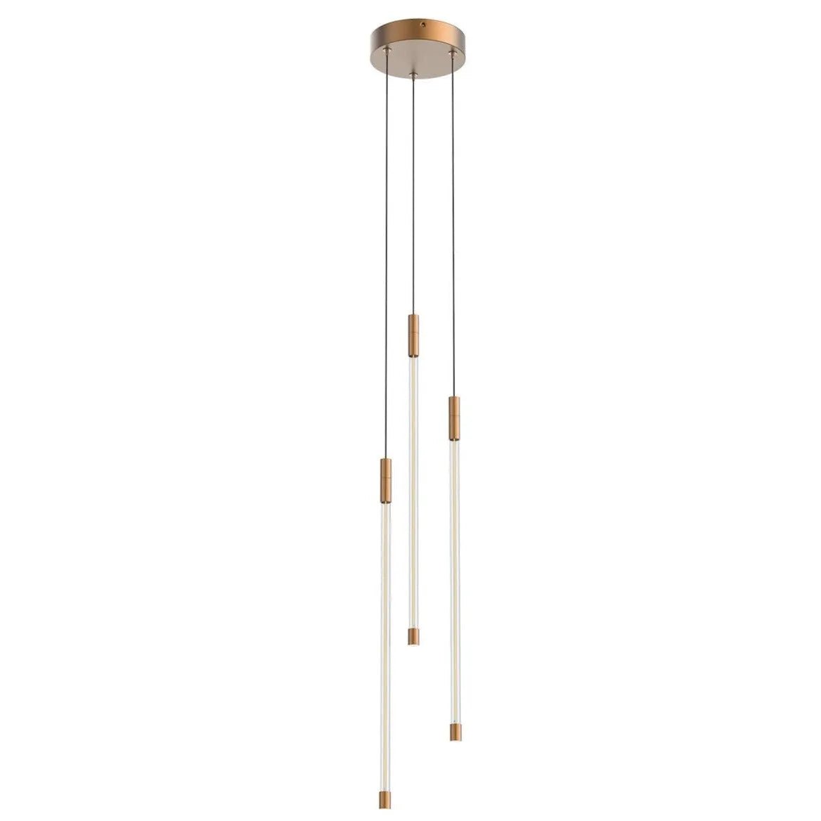 Kuzco Lighting - Motif LED Triple Multi-Pendant - MP75221-BG | Montreal Lighting & Hardware