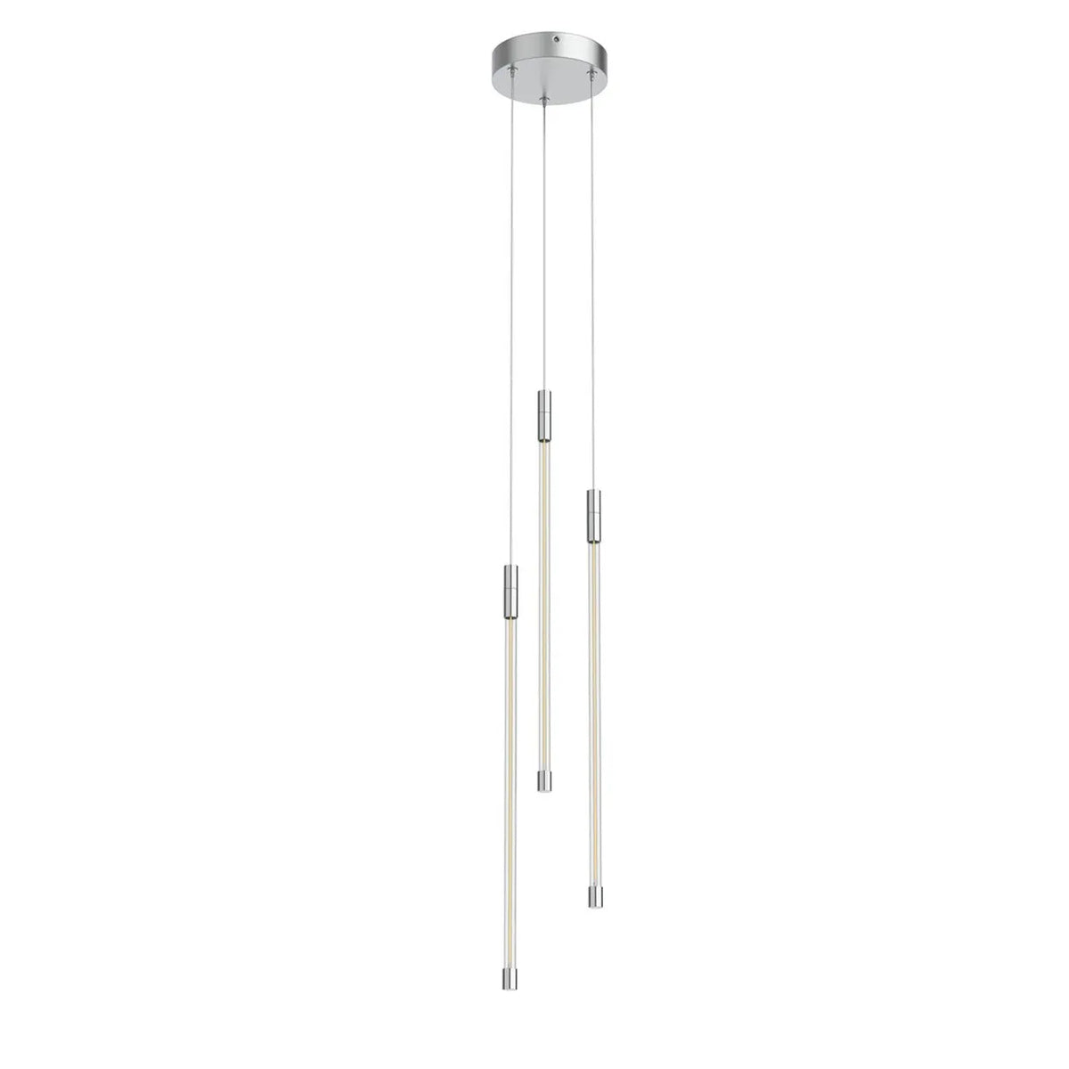 Kuzco Lighting - Motif LED Triple Multi-Pendant - MP75221-CH | Montreal Lighting & Hardware