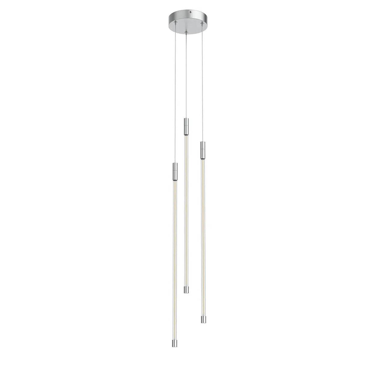 Kuzco Lighting - Motif LED Triple Multi-Pendant - MP75227-CH | Montreal Lighting & Hardware