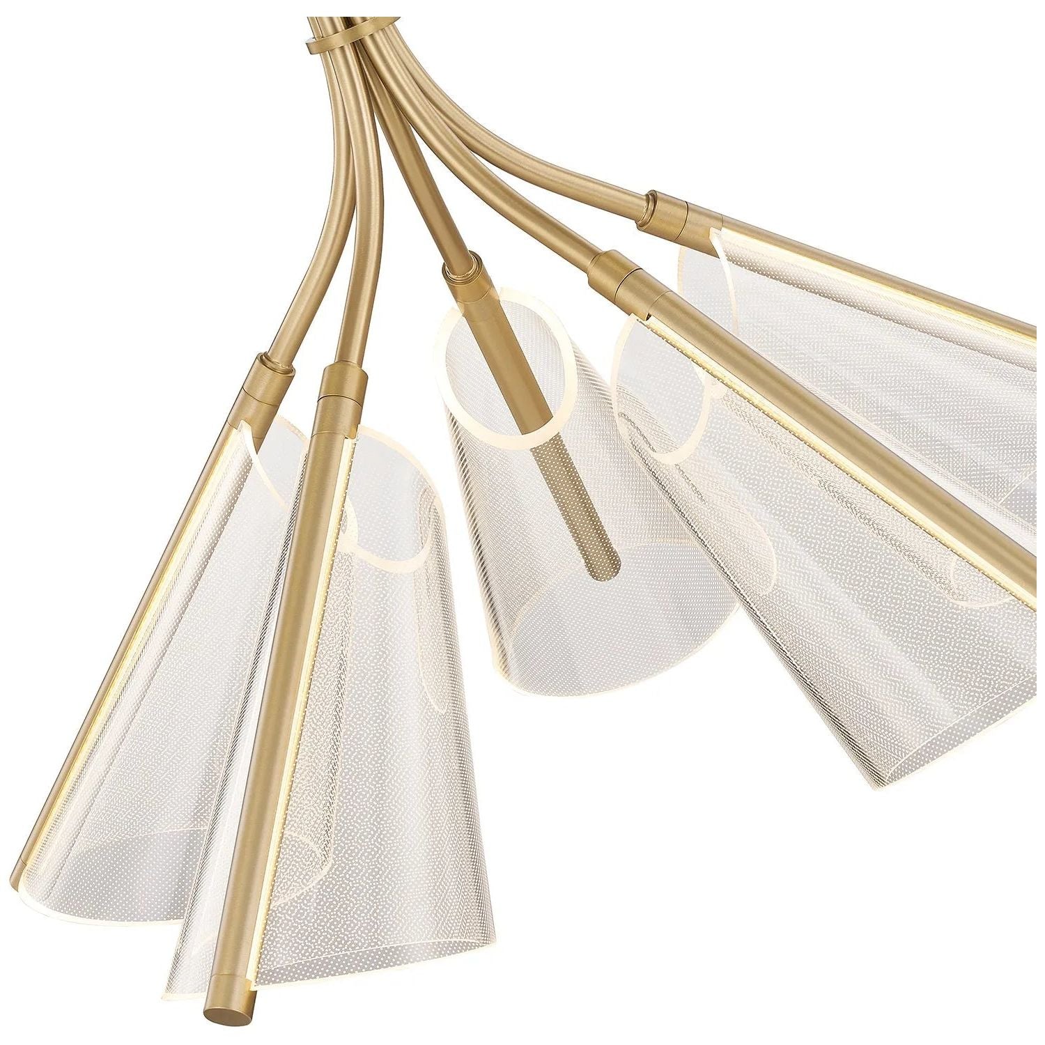 Kuzco Lighting - Mulberry LED Chandelier - CH62628-BG/LG | Montreal Lighting & Hardware