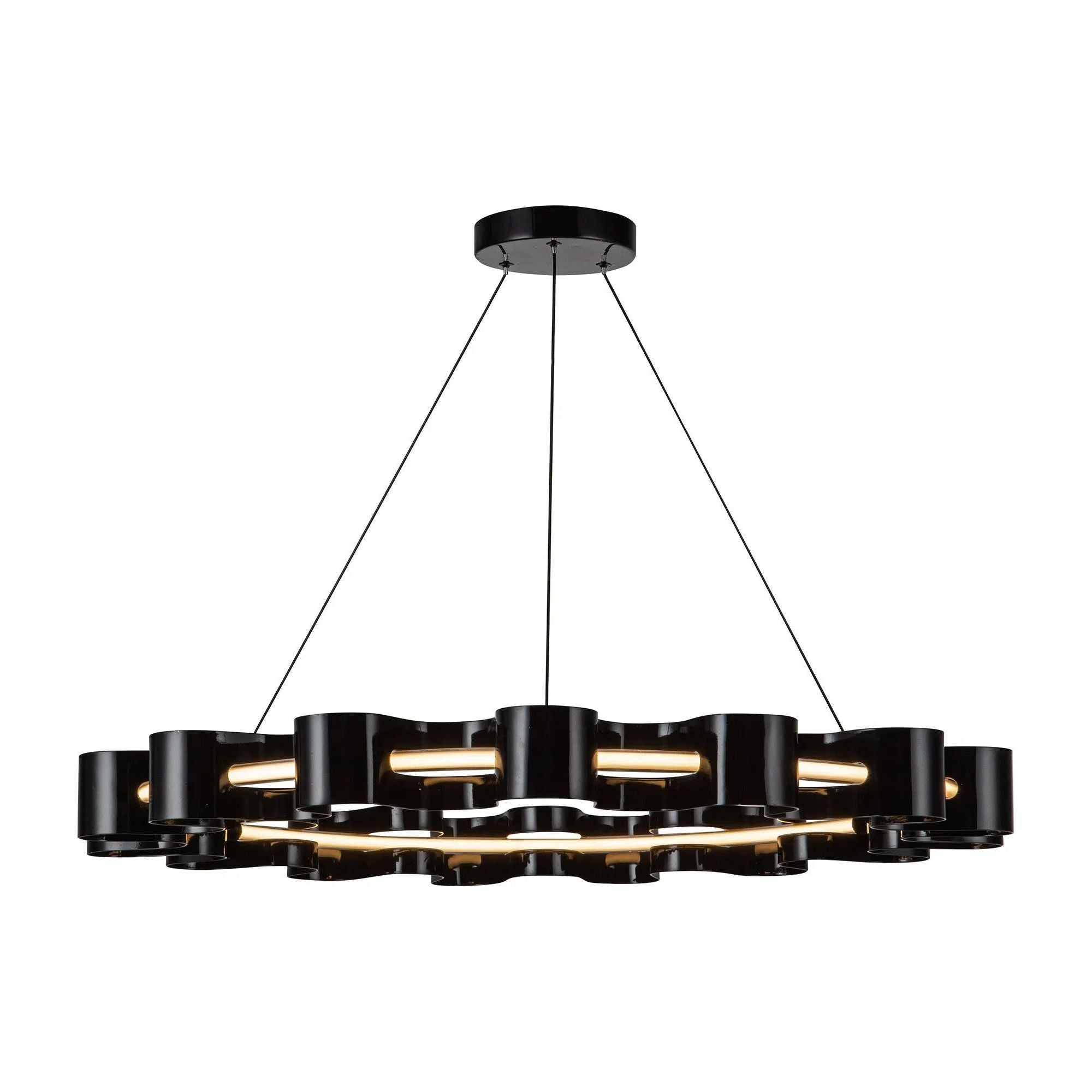 Kuzco Lighting - Nami LED Chandelier - CH18035-GBK | Montreal Lighting & Hardware