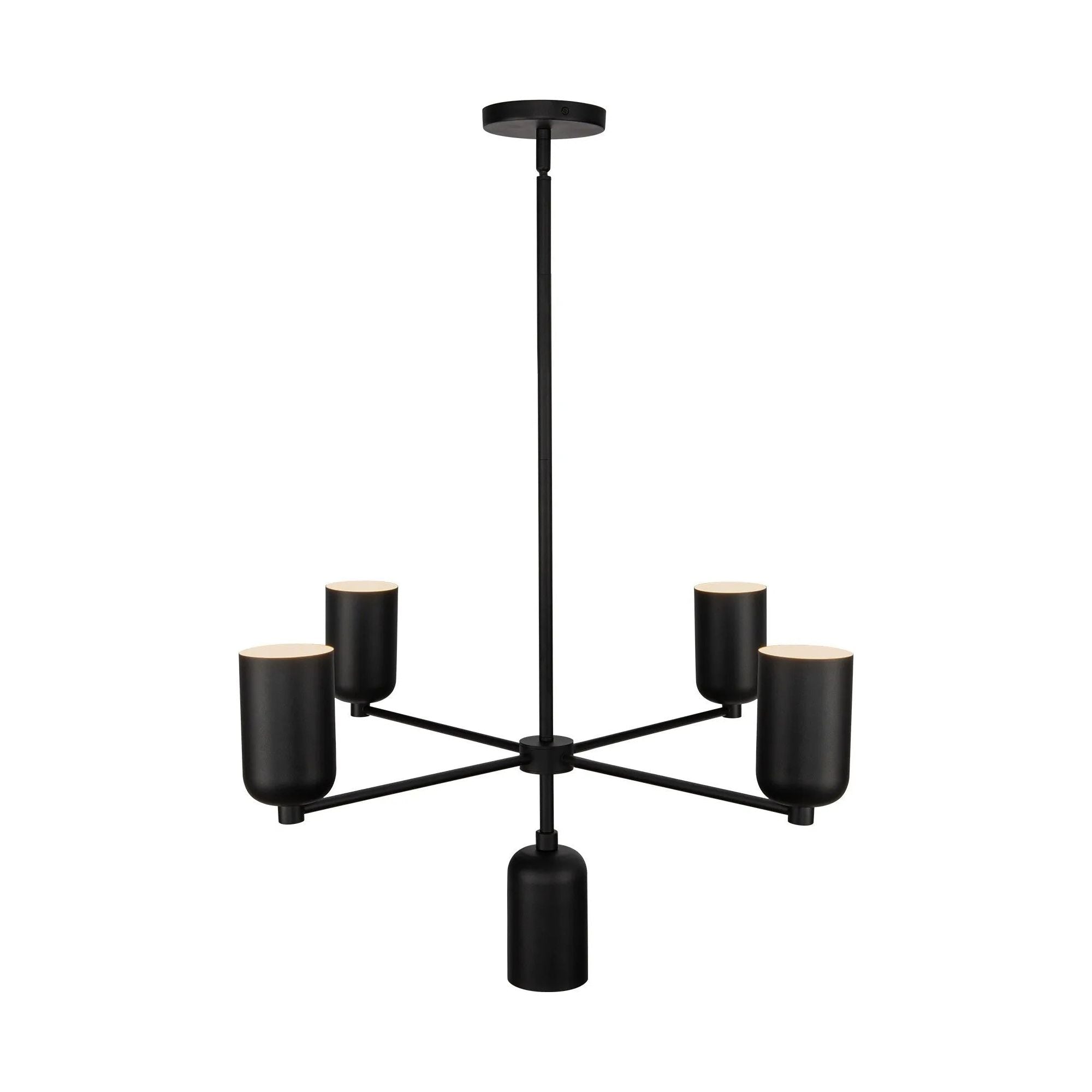 Kuzco Lighting - Nola Chandelier - CH57731-BK | Montreal Lighting & Hardware