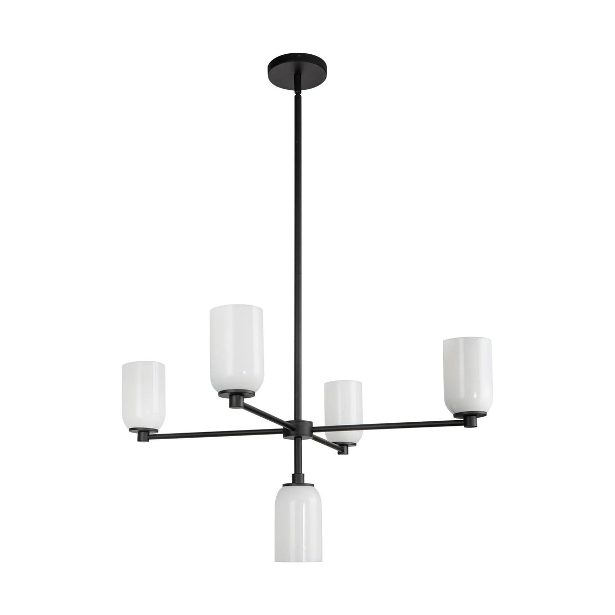 Kuzco Lighting - Nola Chandelier - CH57731-BK/GO | Montreal Lighting & Hardware