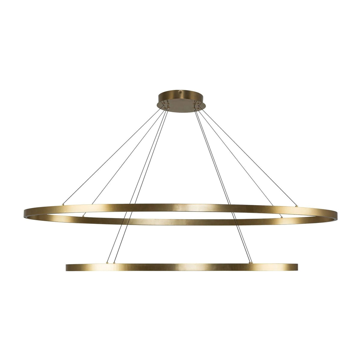 Kuzco Lighting - Ovale LED Chandelier - CH79253-BG | Montreal Lighting & Hardware