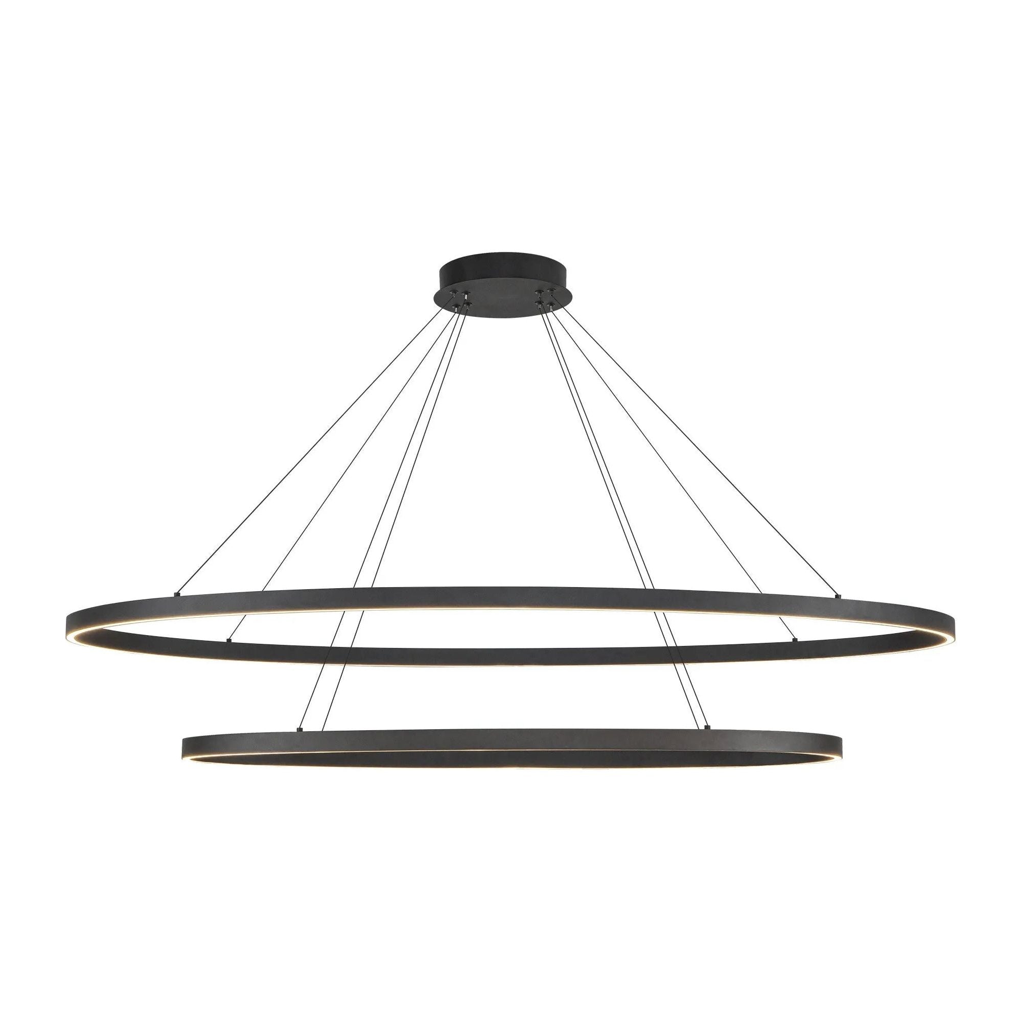 Kuzco Lighting - Ovale LED Chandelier - CH79253-BK | Montreal Lighting & Hardware