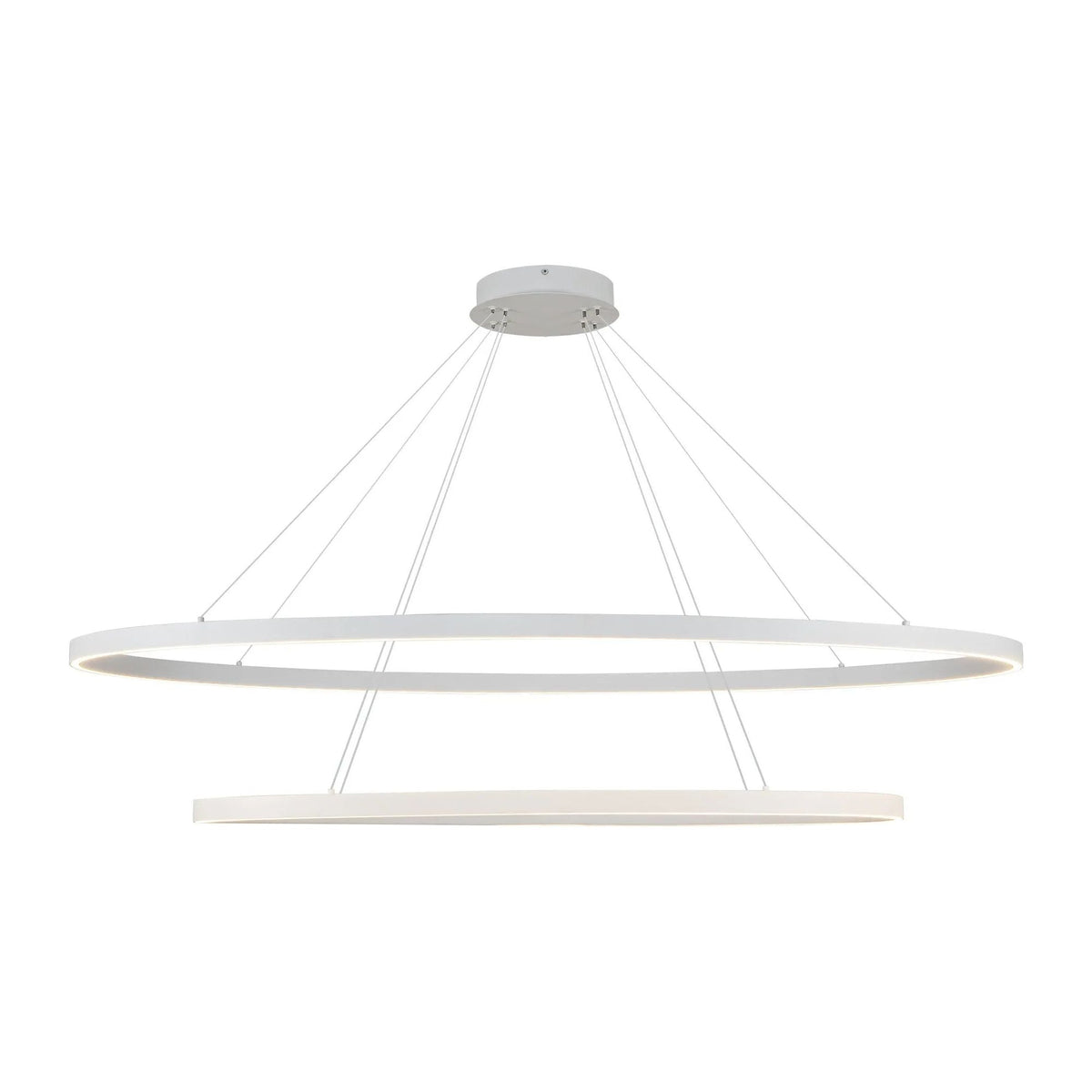 Kuzco Lighting - Ovale LED Chandelier - CH79253-WH | Montreal Lighting & Hardware