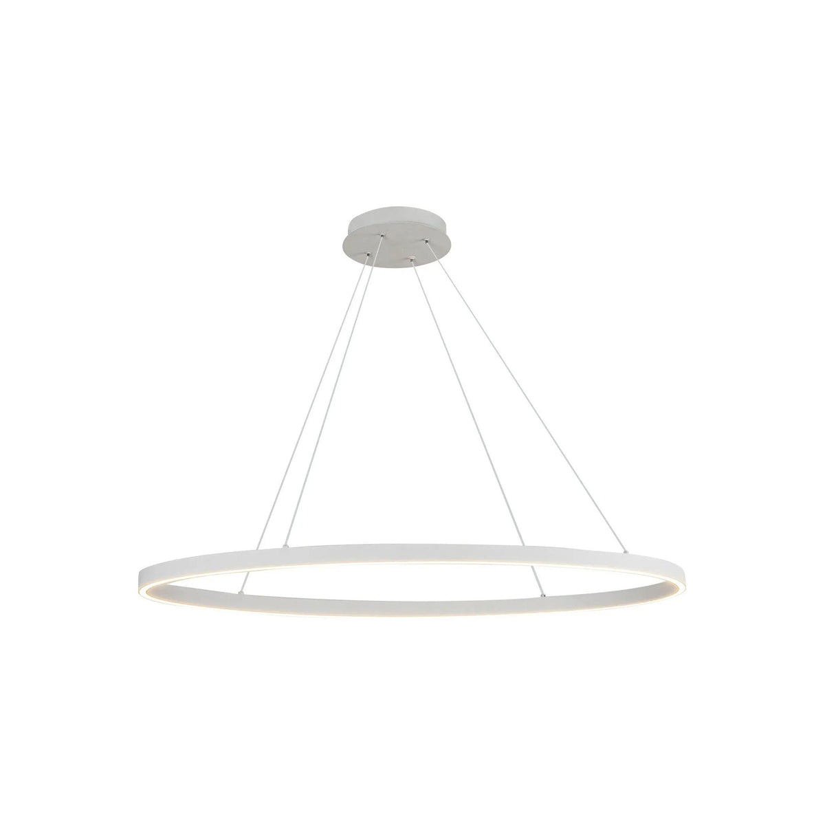 Kuzco Lighting - Ovale LED Linear Pendant - LP79140-WH | Montreal Lighting & Hardware