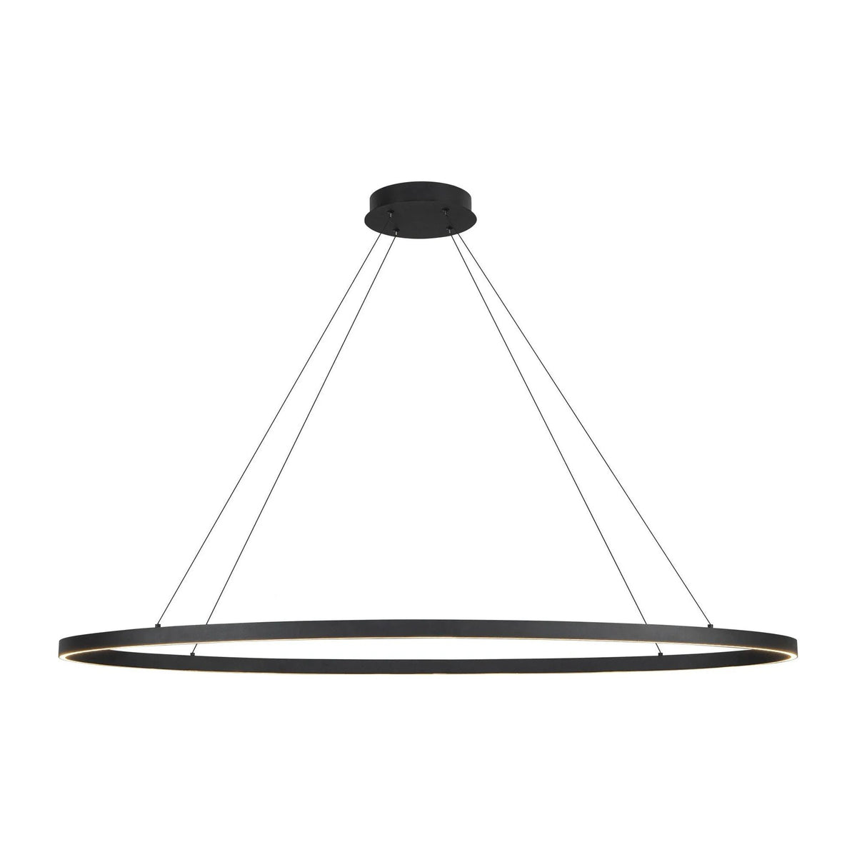 Kuzco Lighting - Ovale LED Linear Pendant - LP79153-BK | Montreal Lighting & Hardware