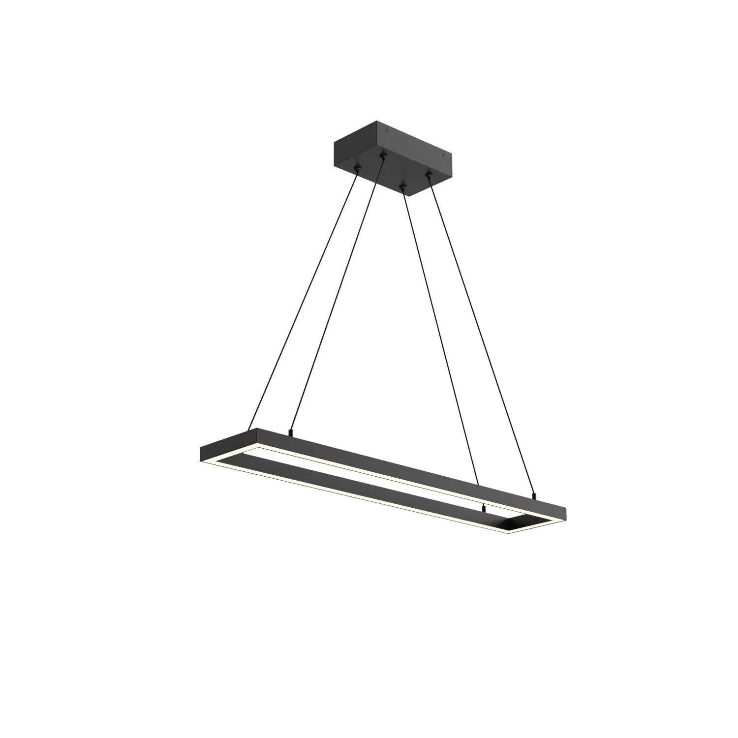 Kuzco Lighting - Piazza Linear Suspension - PD88530-BK | Montreal Lighting & Hardware