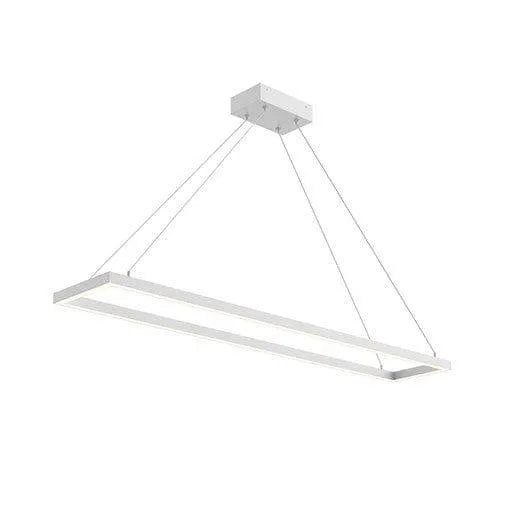 Kuzco Lighting - Piazza Linear Suspension - PD88548-WH | Montreal Lighting & Hardware