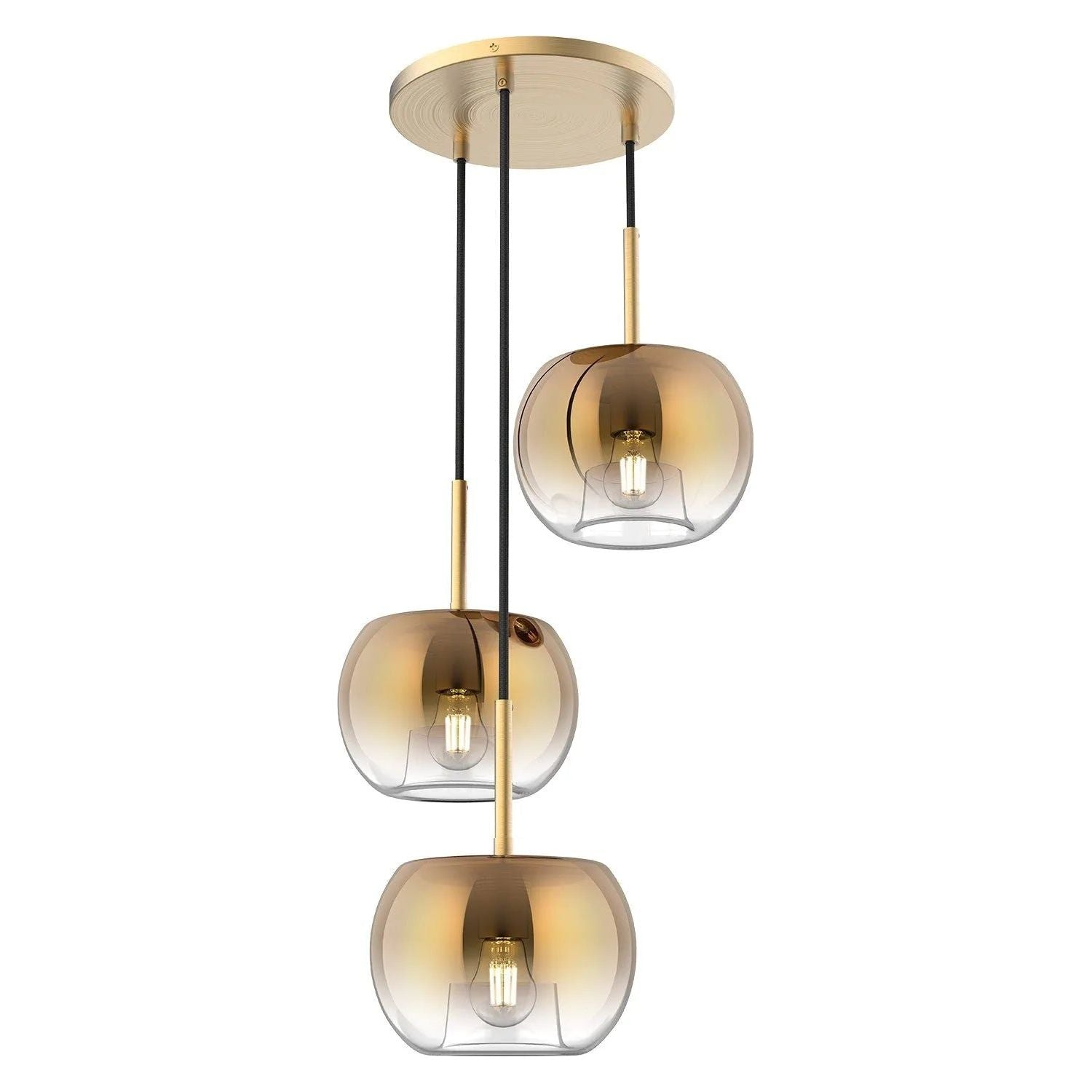 Kuzco Lighting - Samar Chandelier - CH57514-BG/CP | Montreal Lighting & Hardware