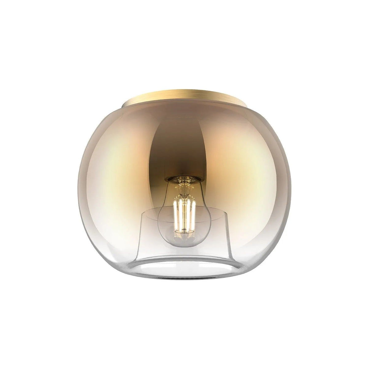 Kuzco Lighting - Samar Flush Mount - FM57508-BG/CP | Montreal Lighting & Hardware