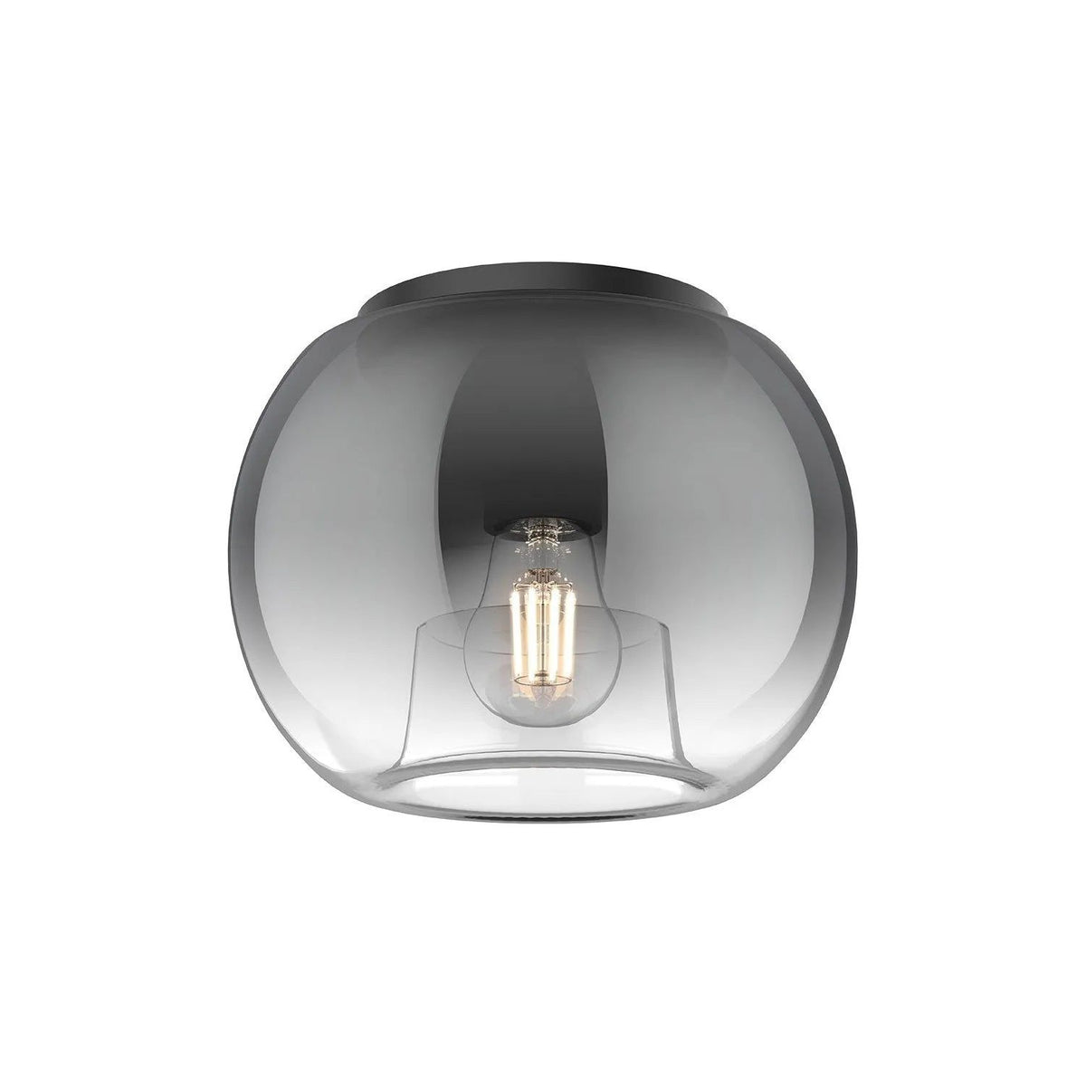 Kuzco Lighting - Samar Flush Mount - FM57508-BK/SM | Montreal Lighting & Hardware