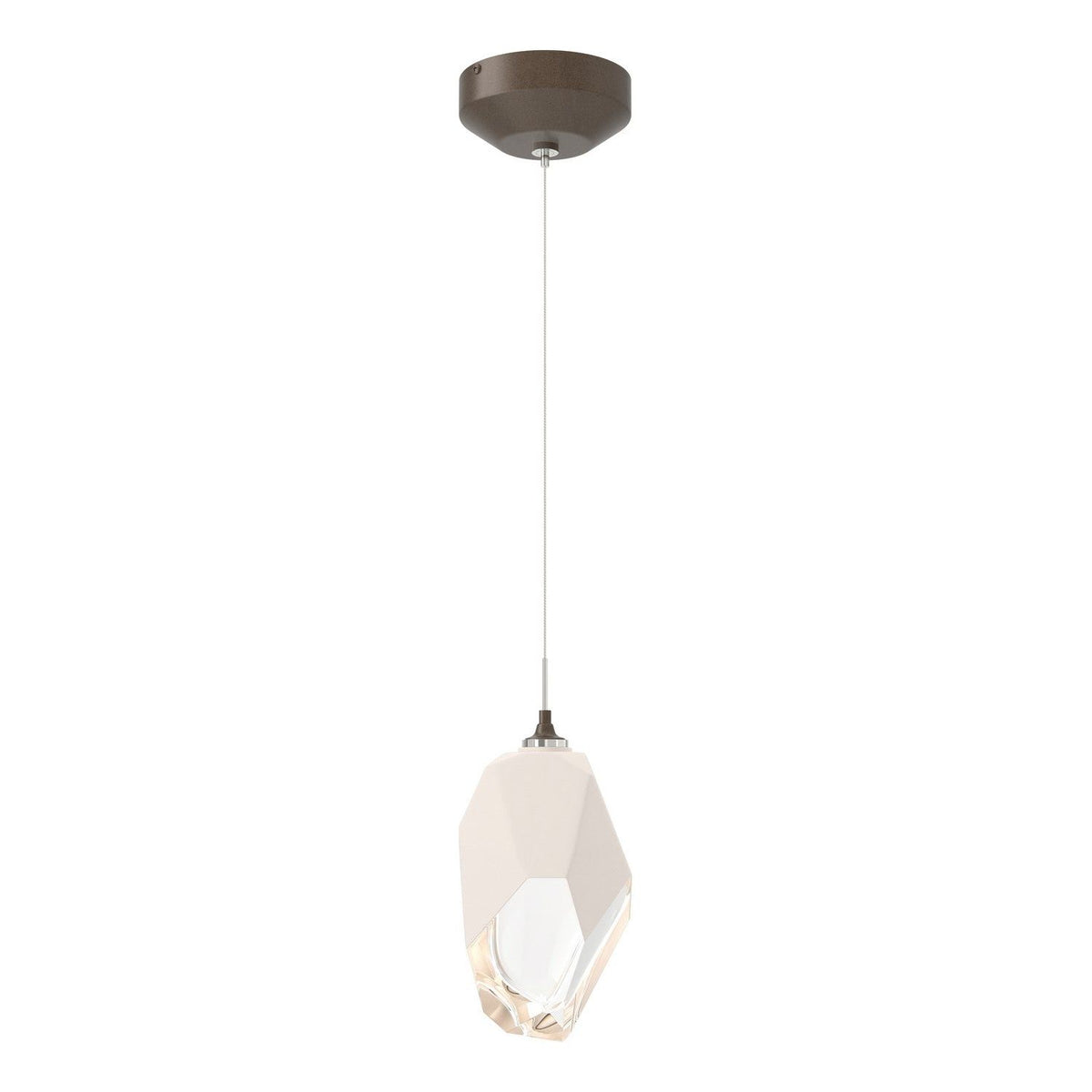 Hubbardton Forge - 161189-SKT-STND-05-WP0755 - LED Pendant - Chrysalis - Bronze