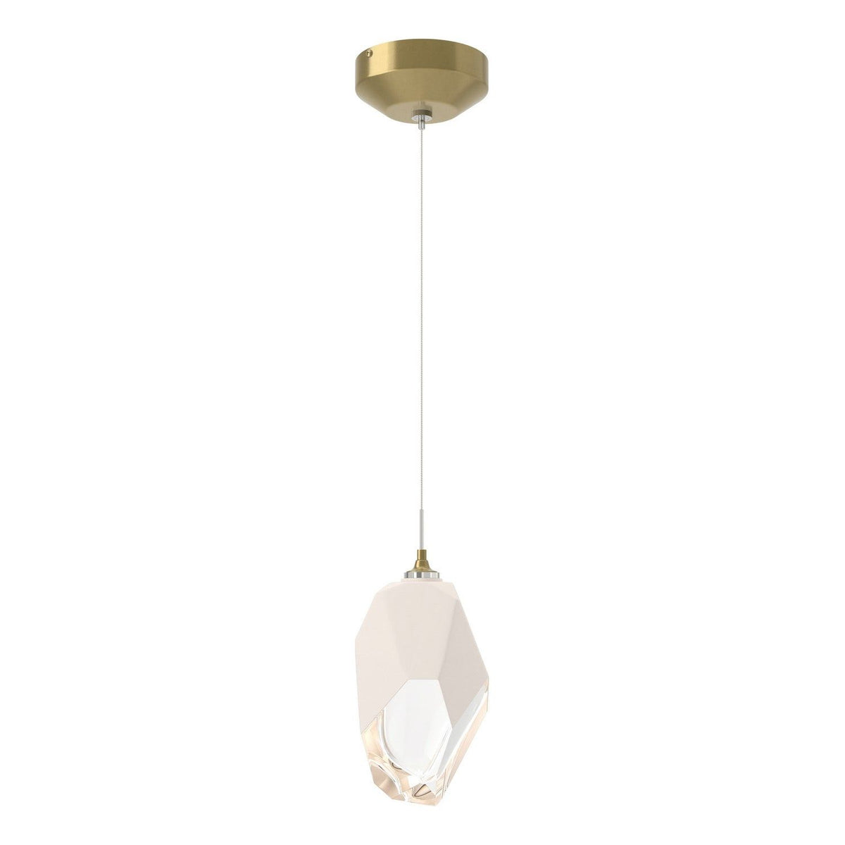 Hubbardton Forge - 161189-SKT-STND-86-WP0755 - LED Pendant - Chrysalis - Modern Brass