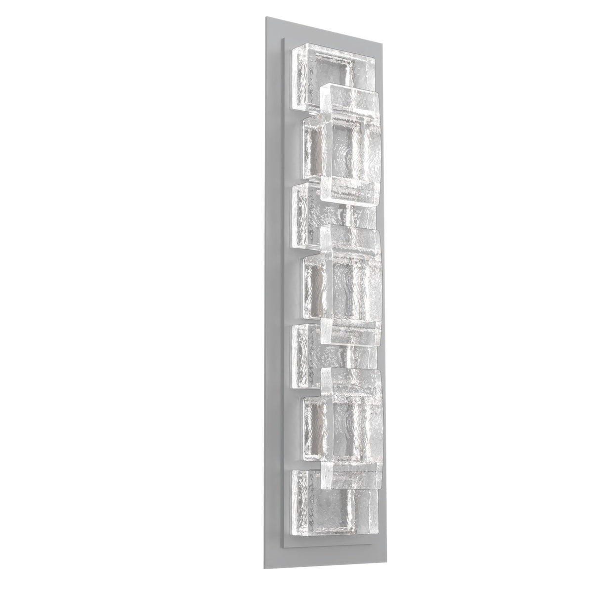 Hammerton Studio - IDB0087-01-CS-TE-L2 - LED Wall Sconce - Tessera - Classic Silver