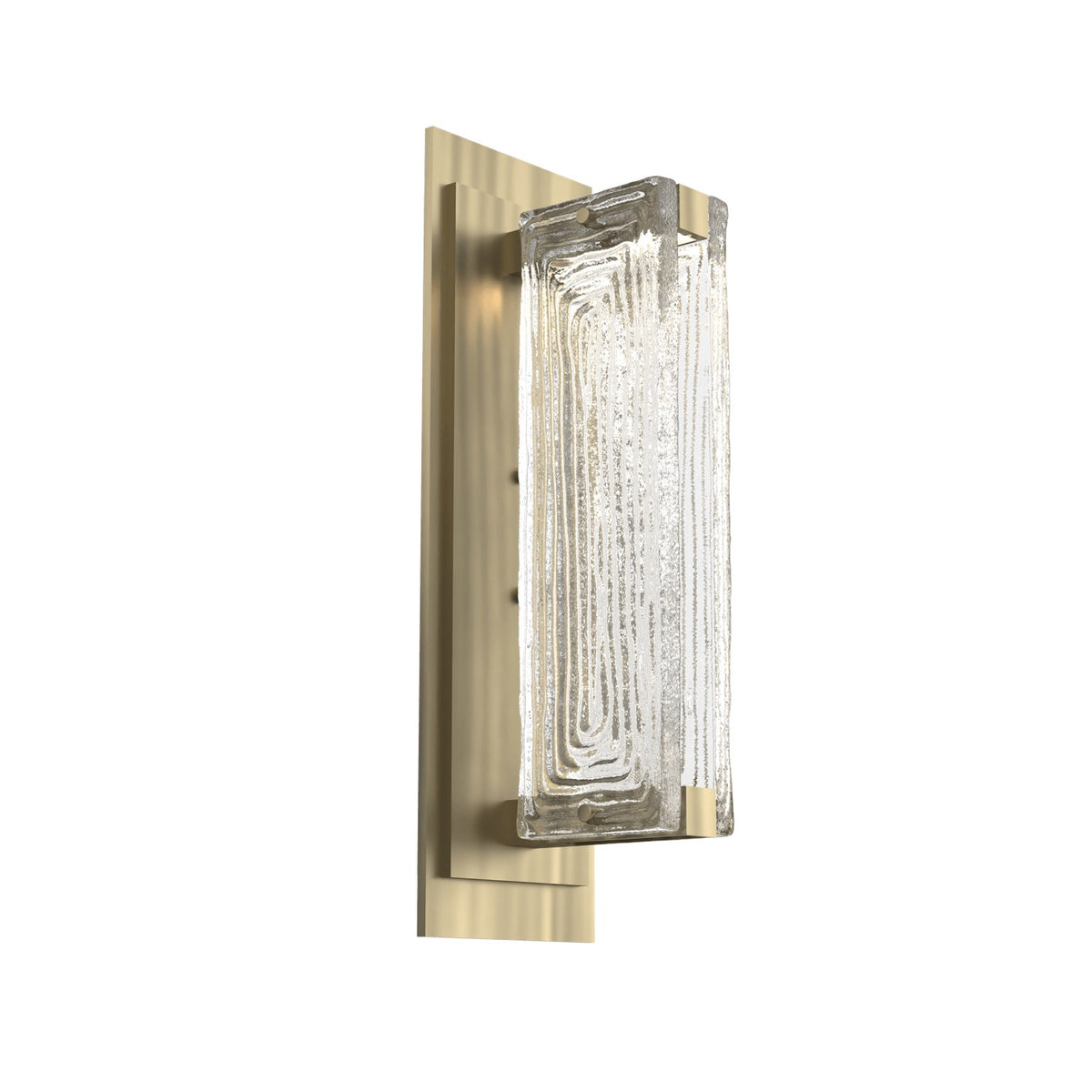 Hammerton Studio - IDB0090-01-HB-TL-L3 - LED Wall Sconce - Tabulo - Heritage Brass