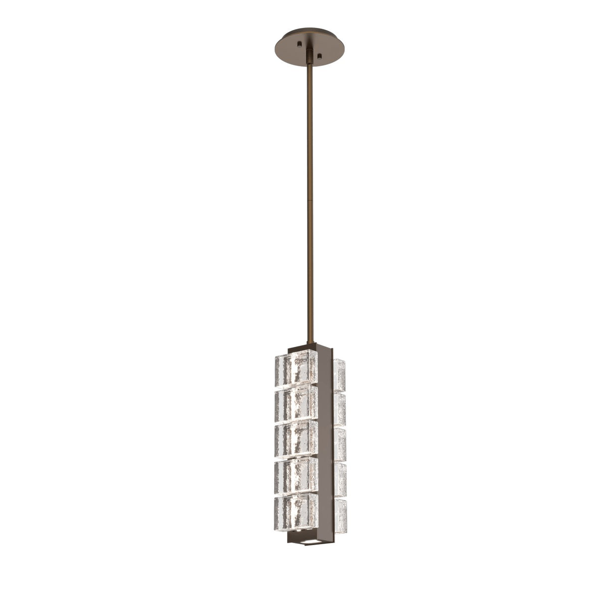 Hammerton Studio - LAB0087-01-FB-TP-001-L2 - LED Pendant - Tessera - Flat Bronze