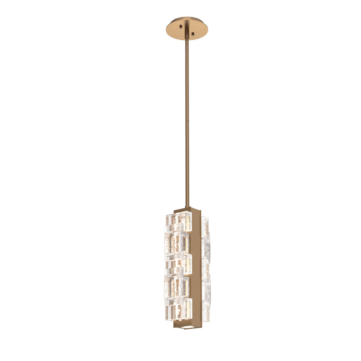 Hammerton Studio - LAB0087-01-NB-TE-001-L2 - LED Pendant - Tessera - Novel Brass