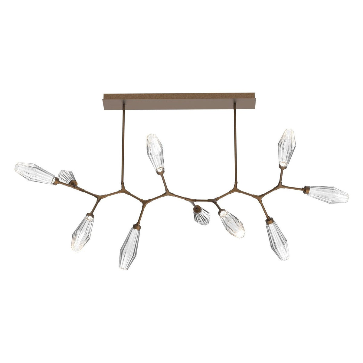 Hammerton Studio - PLB0049-BC-FB-RC-001-L3 - LED Branch - Aalto - Flat Bronze