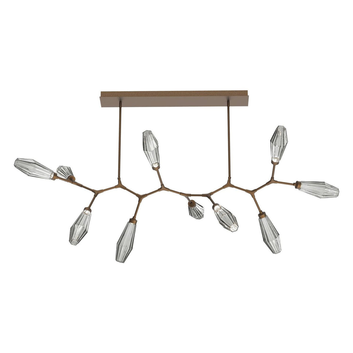 Hammerton Studio - PLB0049-BC-FB-RS-001-L3 - LED Branch - Aalto - Flat Bronze