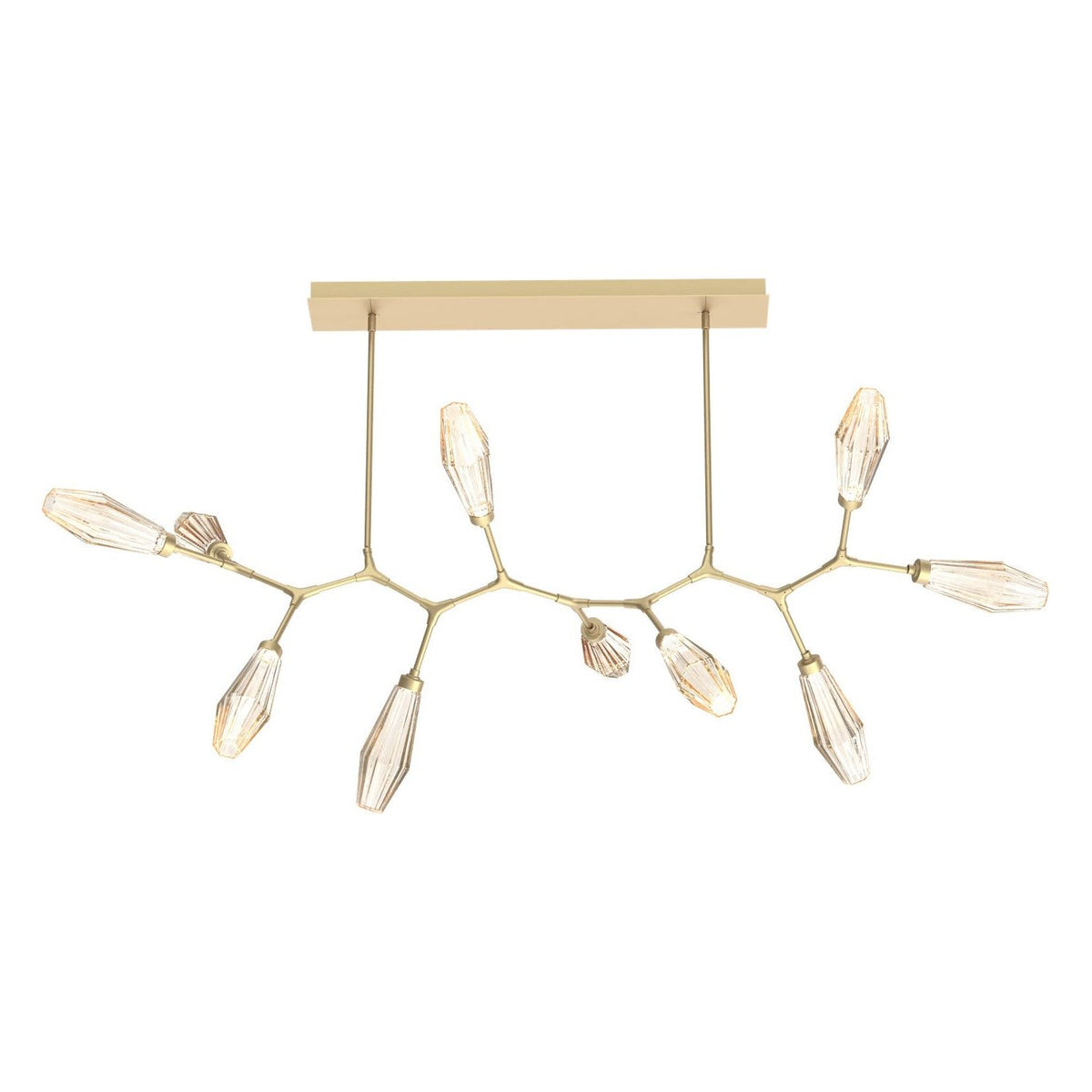 Hammerton Studio - PLB0049-BC-GB-RA-001-L1 - LED Branch - Aalto - Gilded Brass