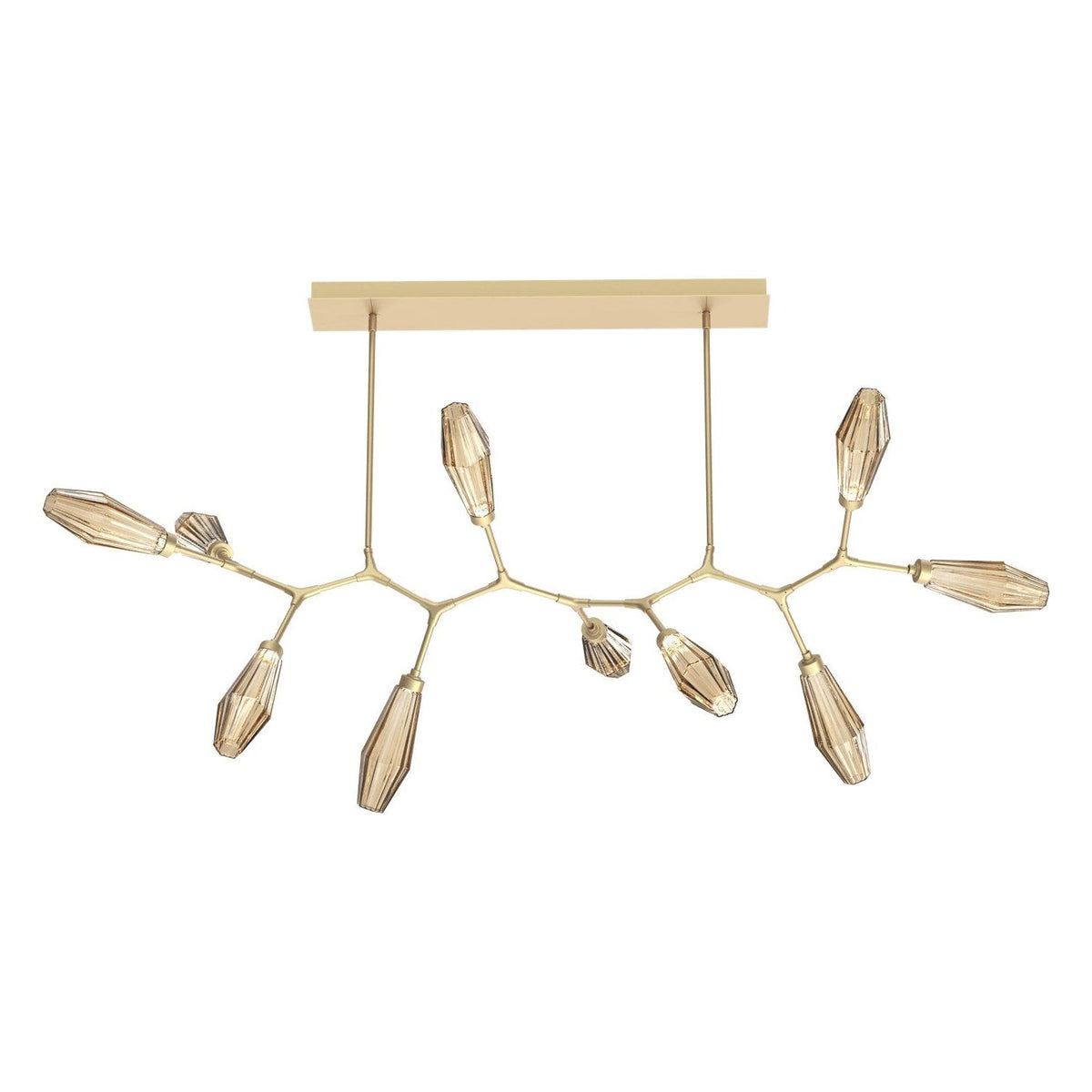 Hammerton Studio - PLB0049-BC-GB-RB-001-L3 - LED Branch - Aalto - Gilded Brass