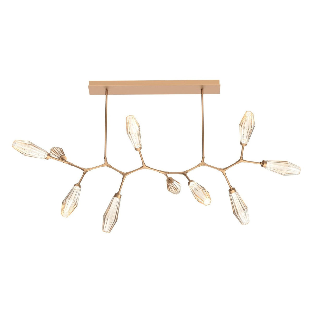 Hammerton Studio - PLB0049-BC-NB-RA-001-L1 - LED Branch - Aalto - Novel Brass