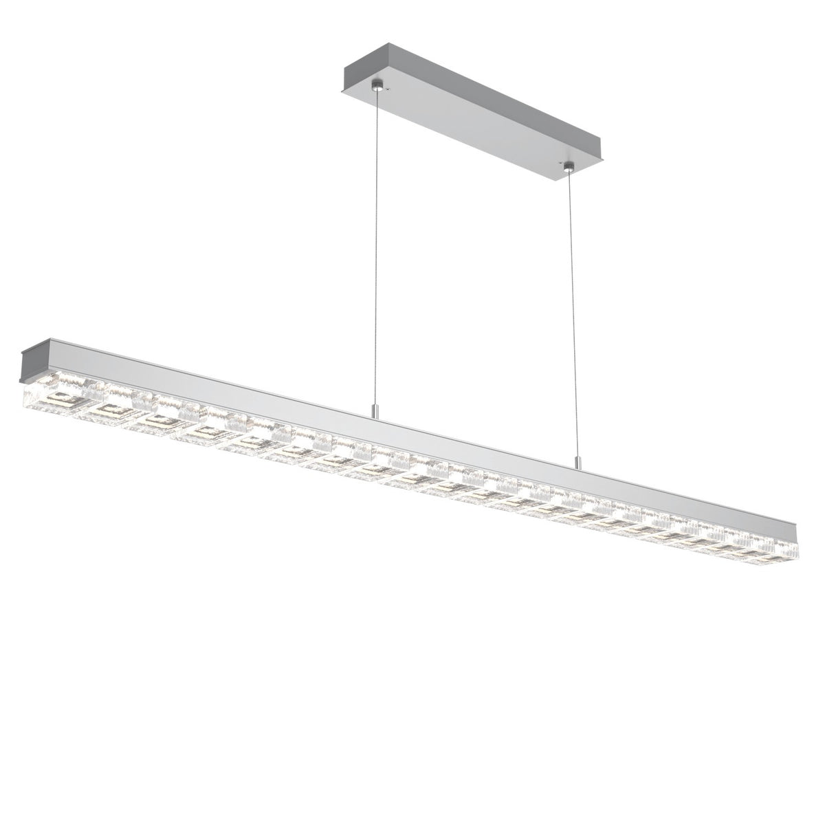 Hammerton Studio - PLB0087-60-CS-TP-CA1-L3 - LED Linear - Tessera - Classic Silver