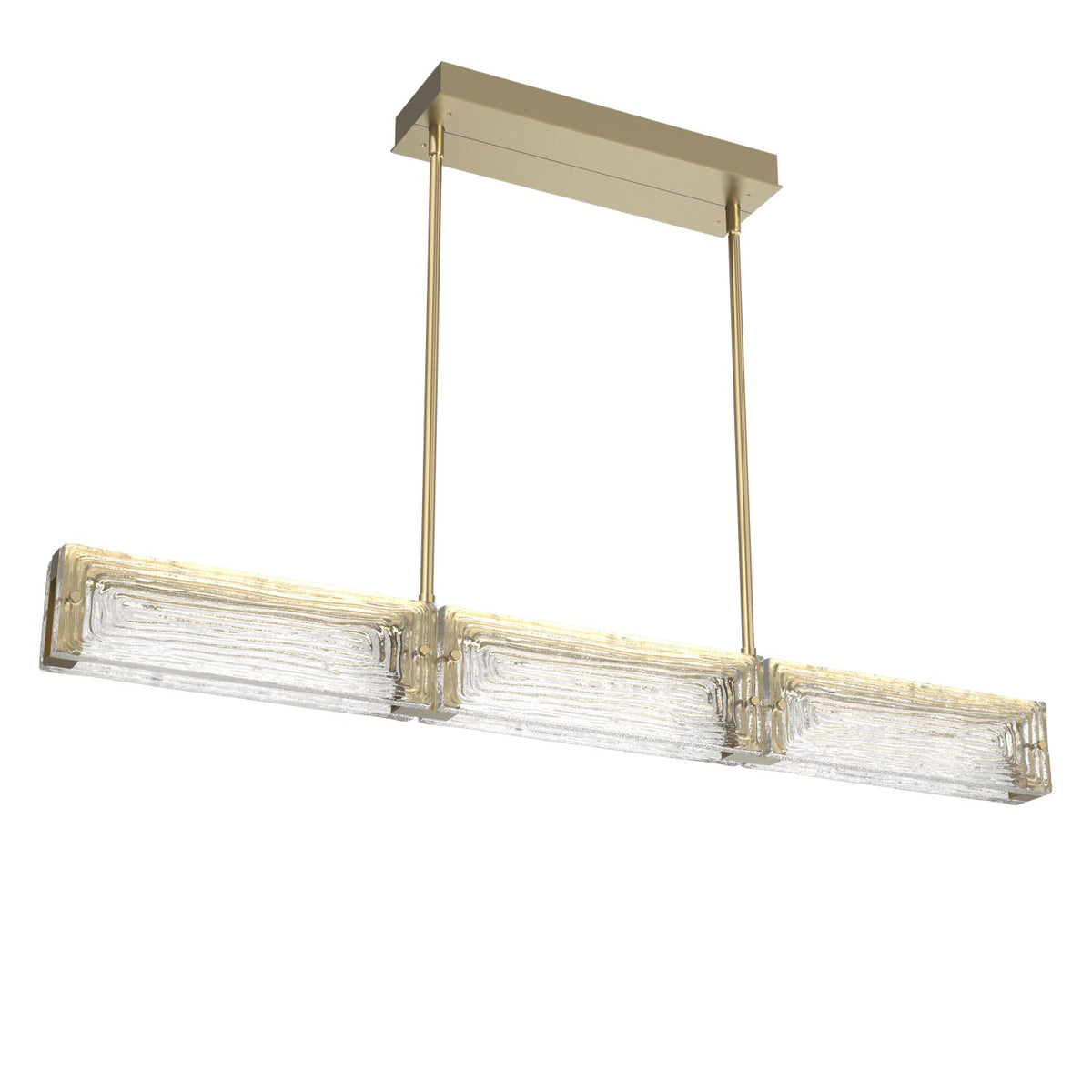 Hammerton Studio - PLB0090-43-GB-TL-001-L3 - LED Linear - Tabulo - Gilded Brass