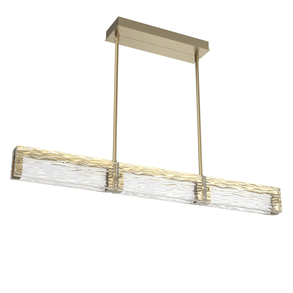 Hammerton Studio - PLB0090-43-GB-TT-001-L3 - LED Linear - Tabulo - Gilded Brass