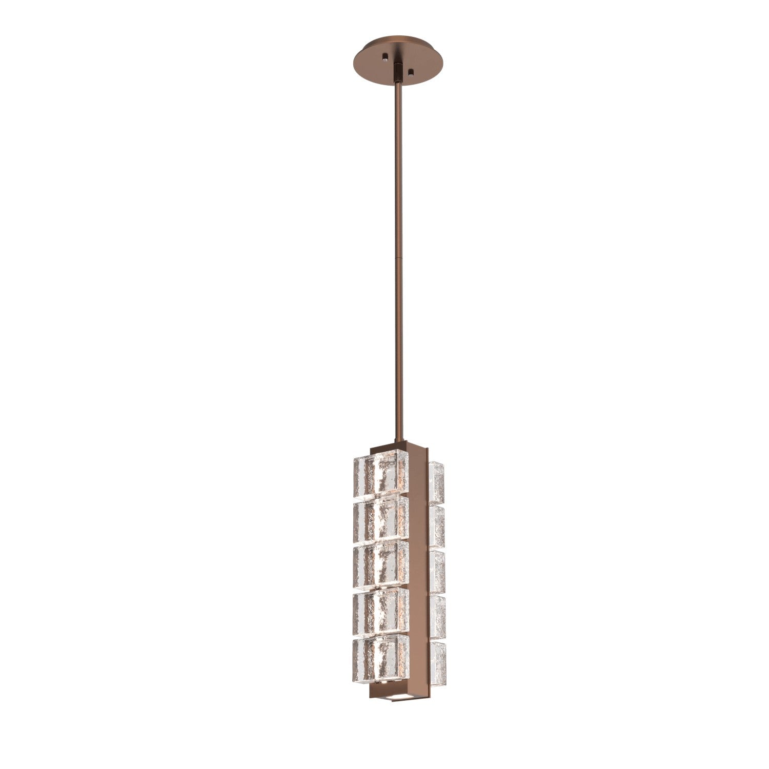 Hammerton Studio - LAB0087-01-BB-TP-001-L2 - LED Pendant - Tessera - Burnished Bronze