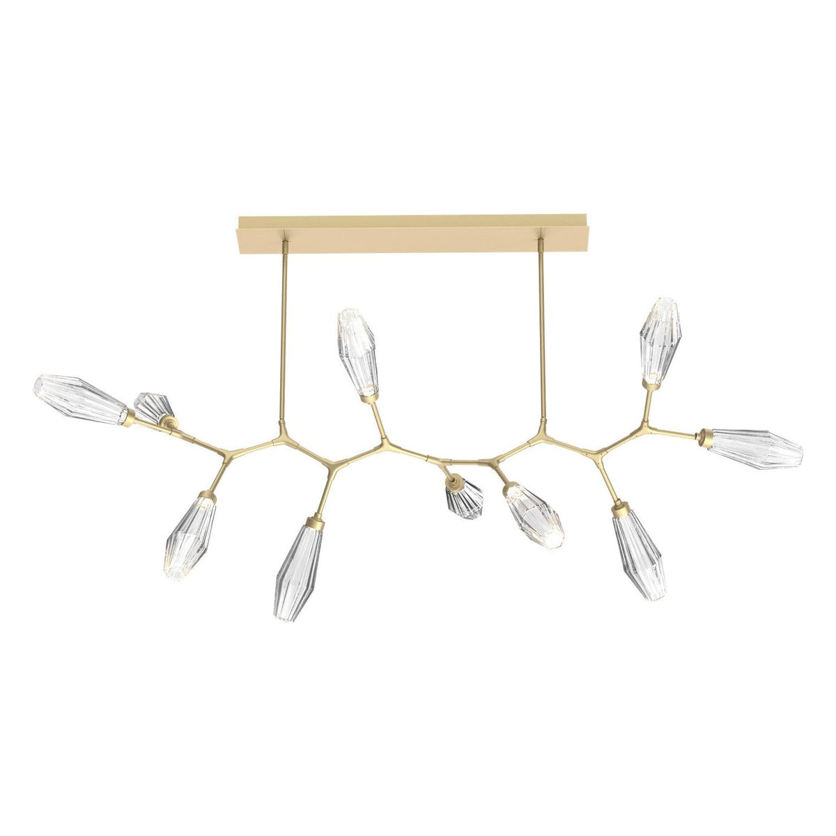 Hammerton Studio - PLB0049-BC-GB-RC-001-L3 - LED Branch - Aalto - Gilded Brass