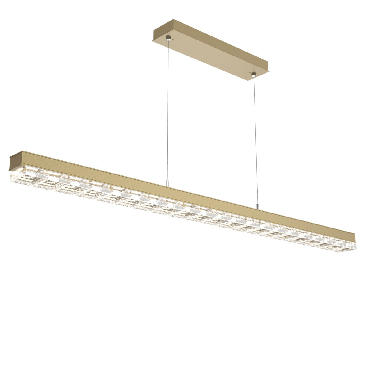 Hammerton Studio - PLB0087-60-GB-TP-CA1-L3 - LED Linear - Tessera - Gilded Brass