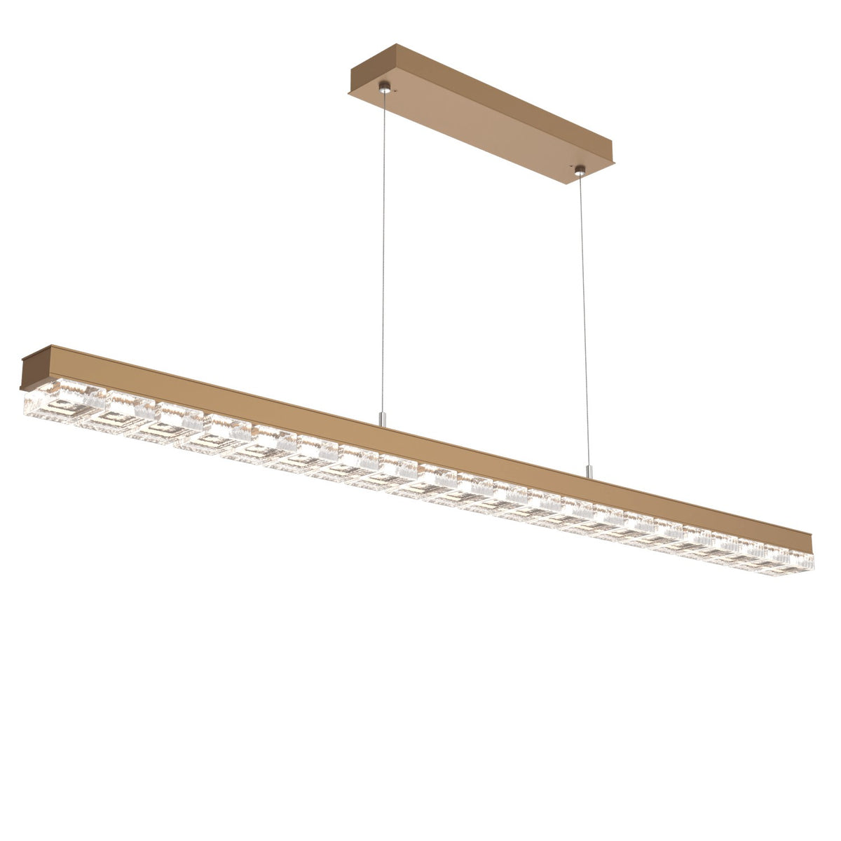 Hammerton Studio - PLB0087-60-NB-TP-CA1-L3 - LED Linear - Tessera - Novel Brass