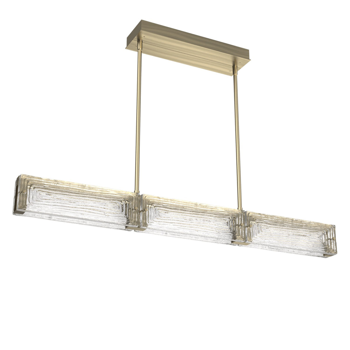 Hammerton Studio - PLB0090-43-HB-TL-001-L3 - LED Linear - Tabulo - Heritage Brass