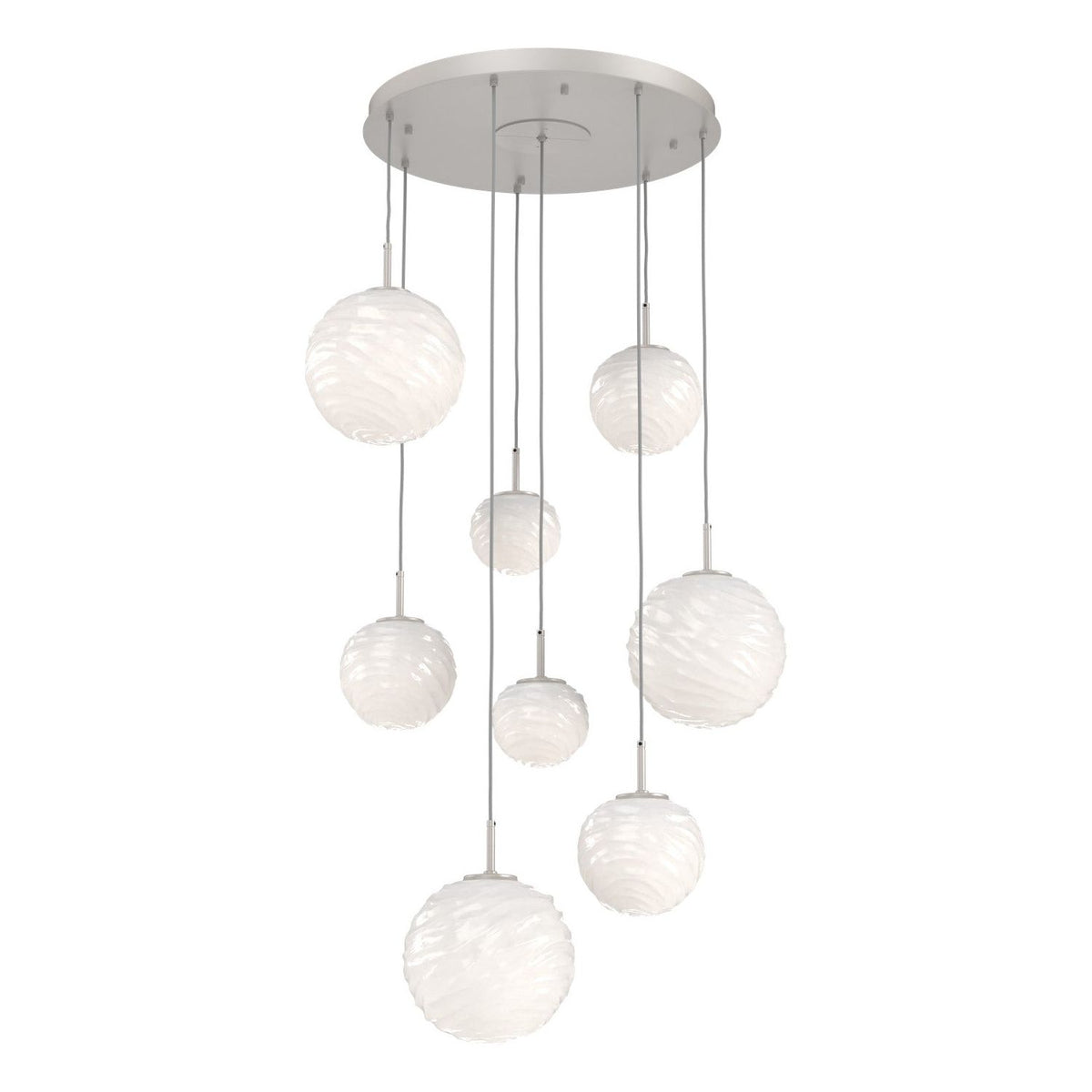 Hammerton Studio - CHB0092-08-BS-WL-C01-L3 - LED Chandelier - Gaia - Beige Silver