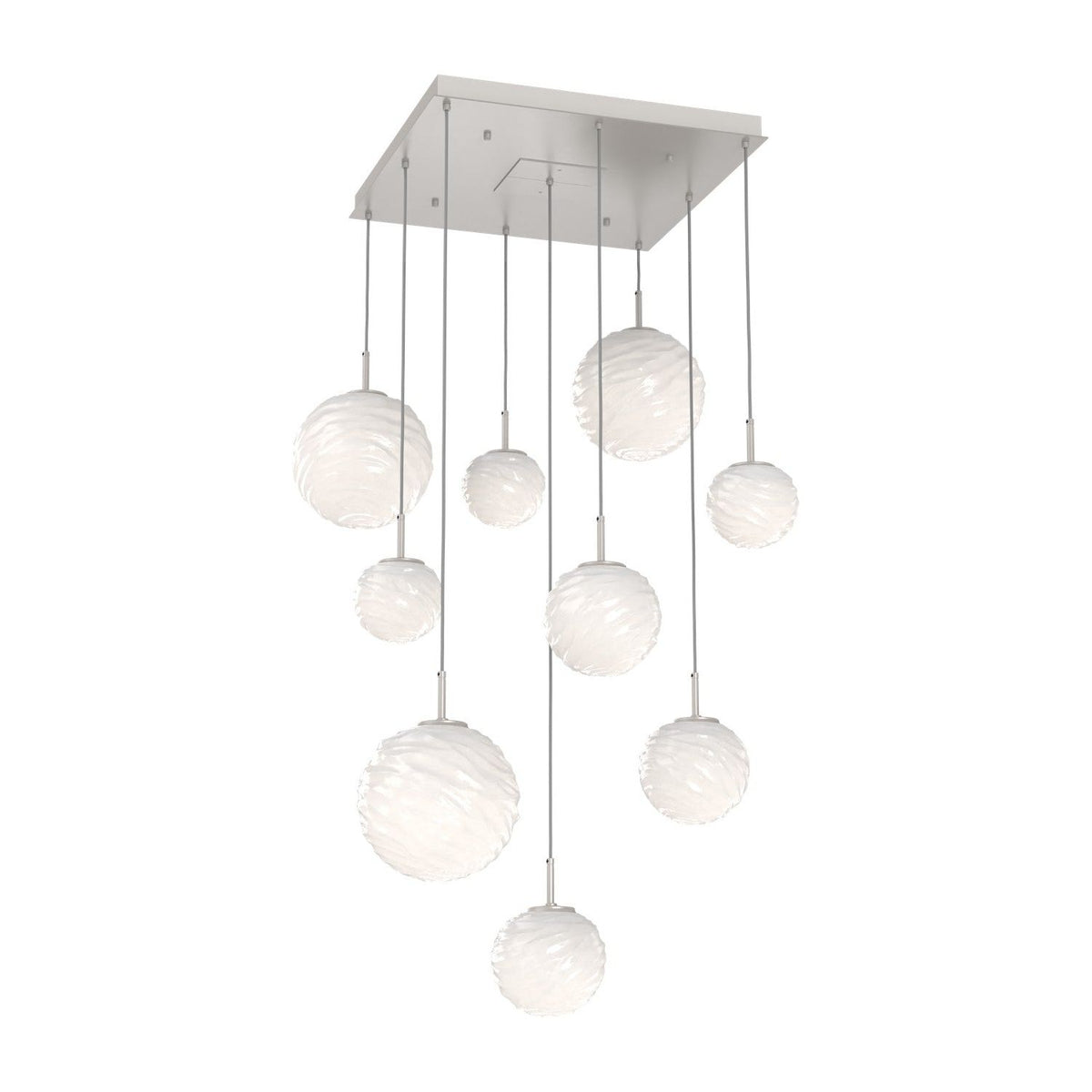 Hammerton Studio - CHB0092-09-BS-WL-C01-L3 - LED Chandelier - Gaia - Beige Silver