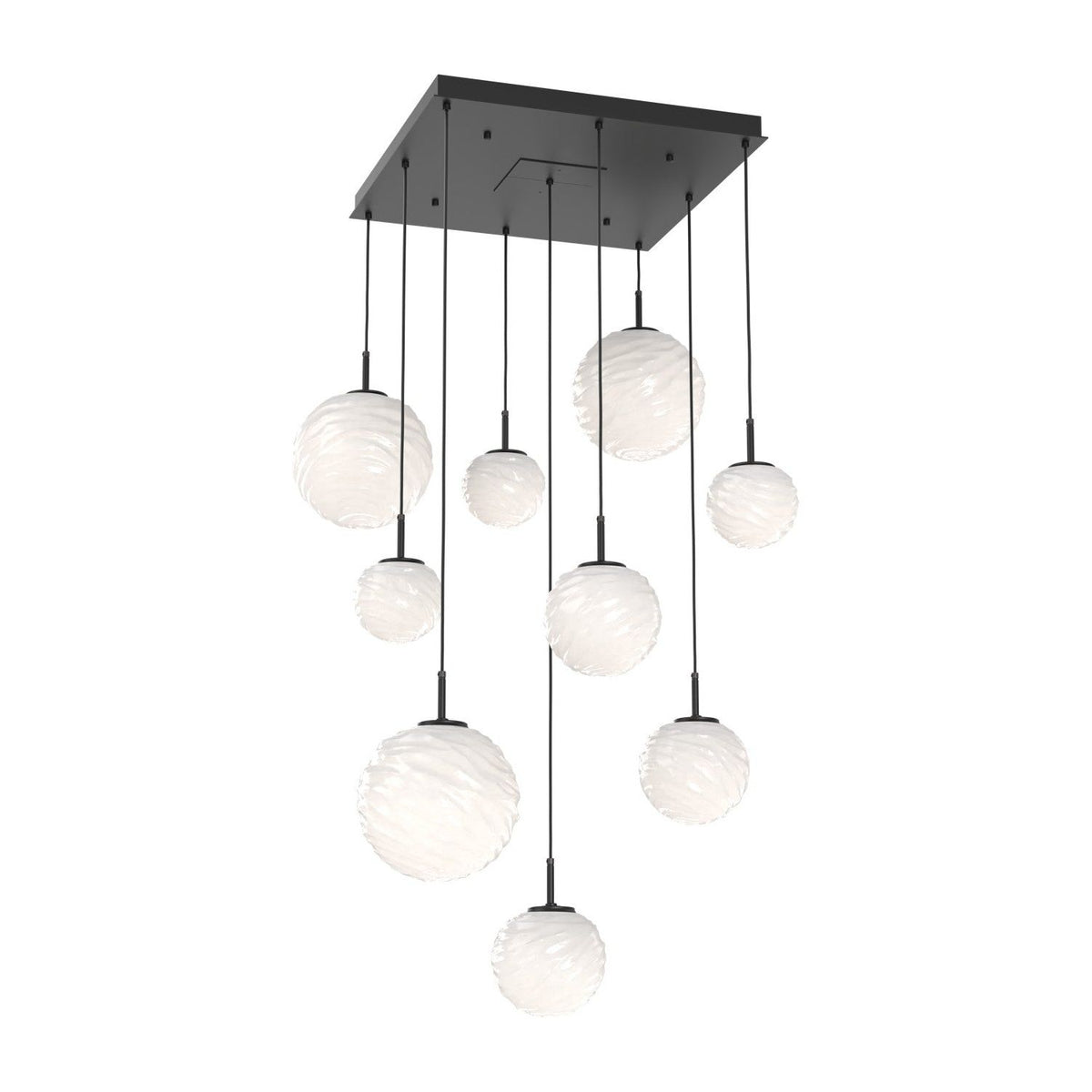 Hammerton Studio - CHB0092-09-MB-WL-C01-L3 - LED Chandelier - Gaia - Matte Black