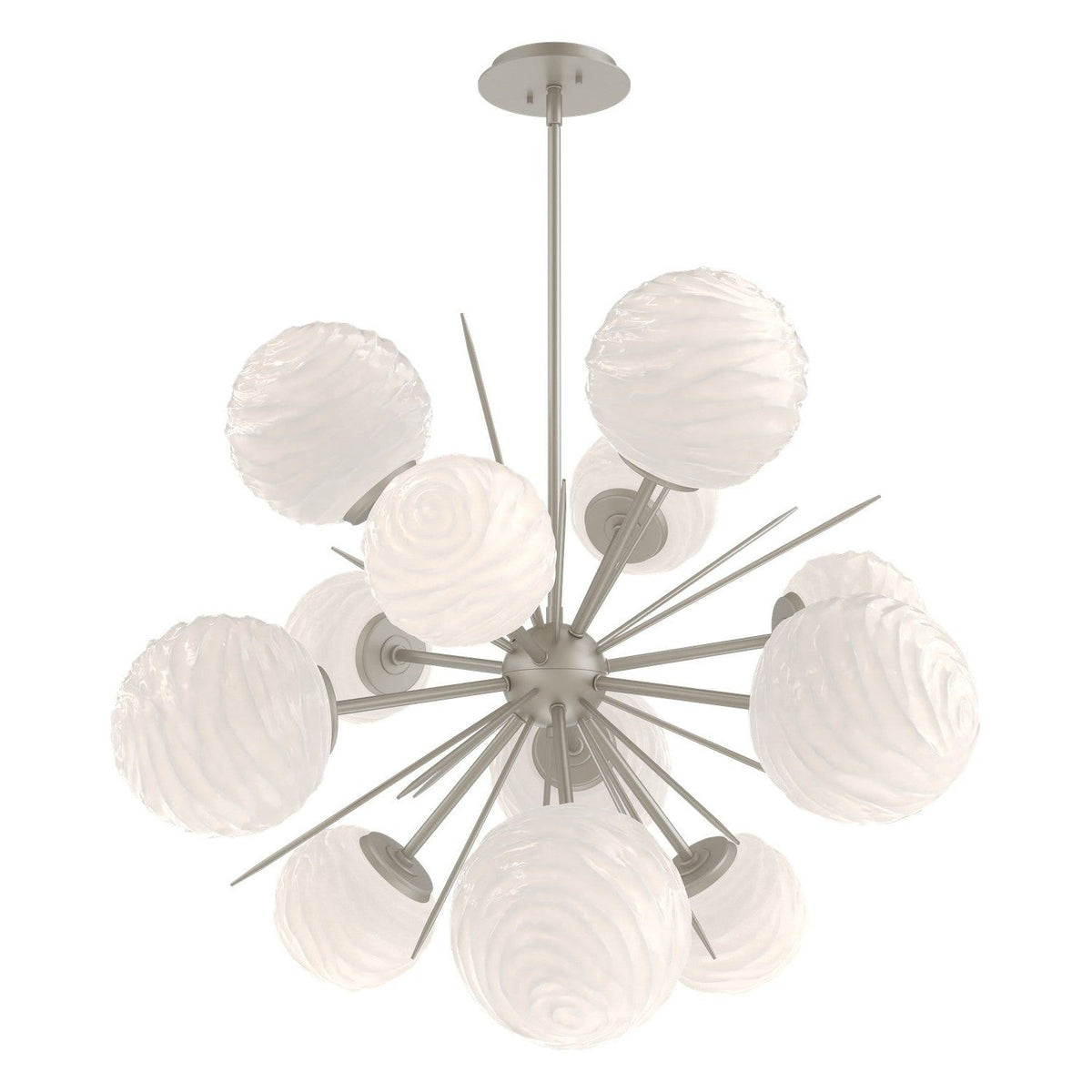 Hammerton Studio - CHB0092-0A-BS-WL-001-L3 - LED Chandelier - Gaia - Beige Silver