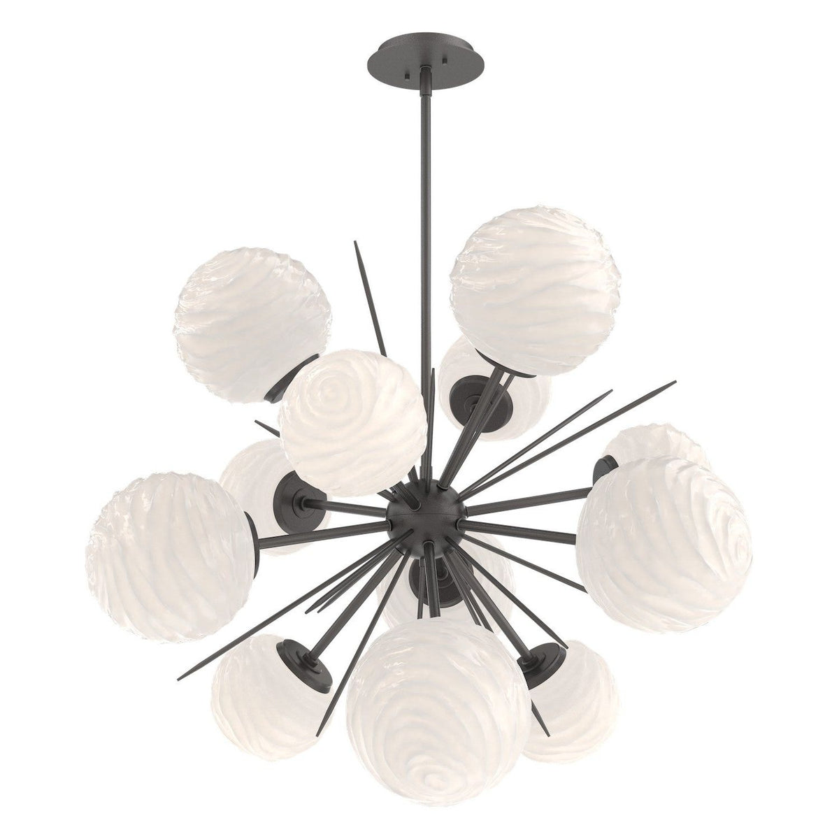 Hammerton Studio - CHB0092-0A-GP-WL-001-L3 - LED Chandelier - Gaia - Graphite